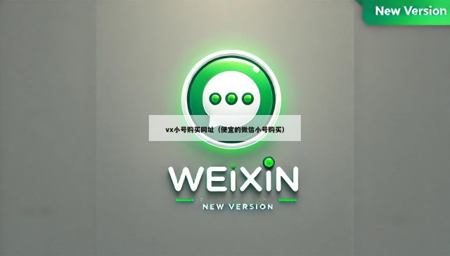 vx小号购买网址（便宜的微信小号购买）